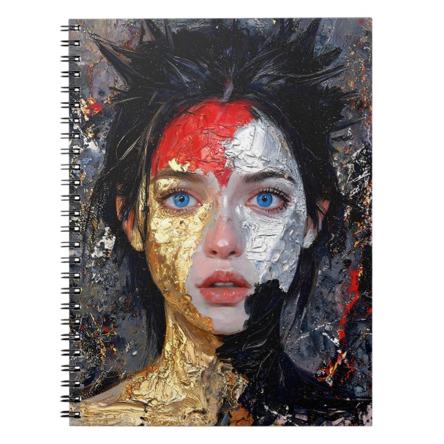 Eyes Of The Ember – “Embers Portrait” Notebook (Front)