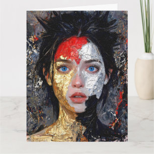 Eyes Of The Ember – “Embers Portrait” Thank You Card