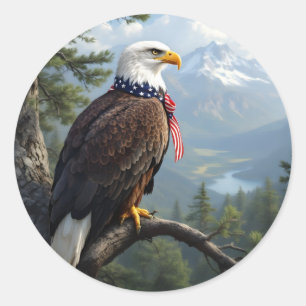Eyes Of The Sky - Classic Round Sticker