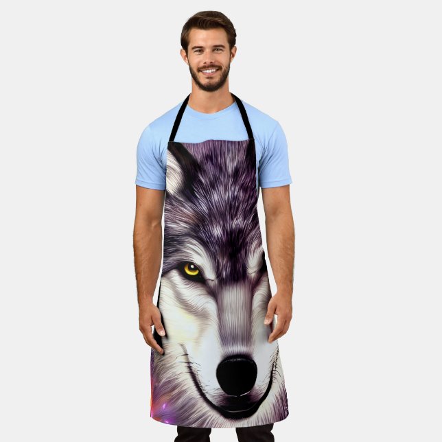 Eyes of the Wolf Apron (Worn)