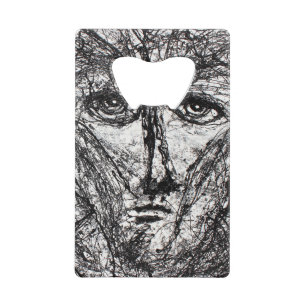 Eyes on Bottle Opener! Credit Card Bottle Opener