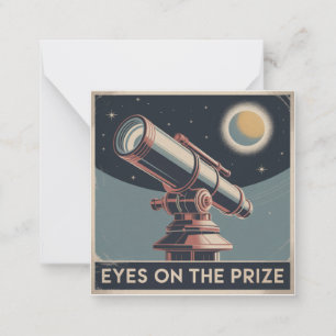 Eyes On The Prize Card