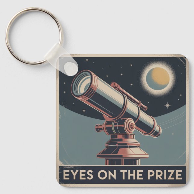 Eyes On The Prize Keychain (Front)