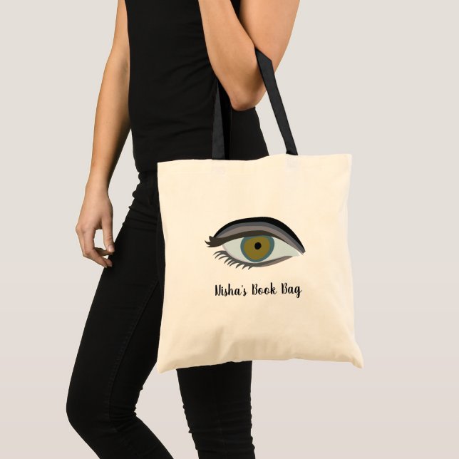 Eyes Personalized  Tote Bag (Front (Product))