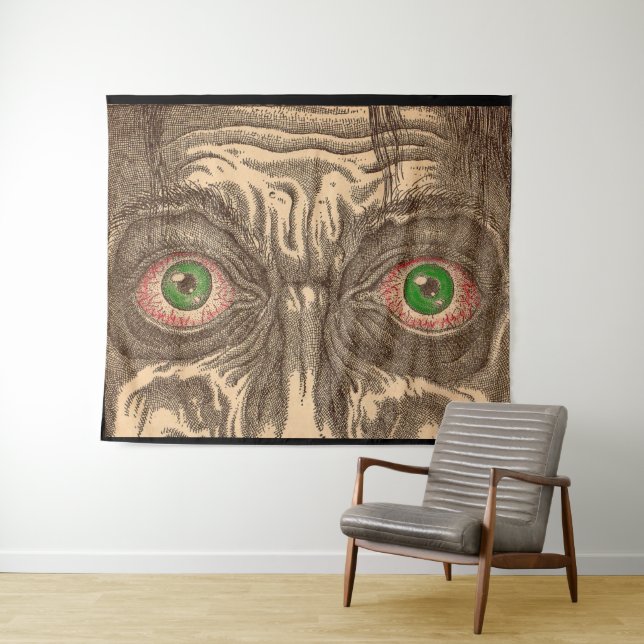 eyes print tapestry (In Situ (Horizontal))