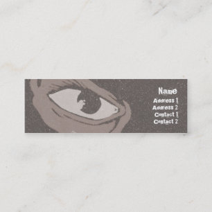 Eyes - Skinny Mini Business Card