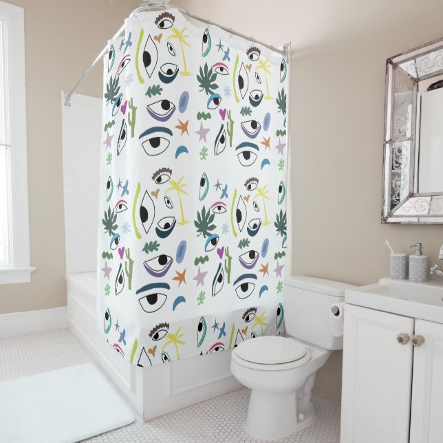 Eyes Stars Plants Modern Minimal Art  (In Situ)