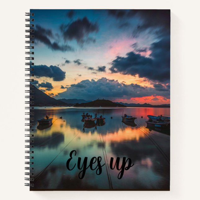 Eyes up notebook (Front)