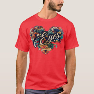 Eyes VIGNETTE VINTAGE COLOR T-Shirt