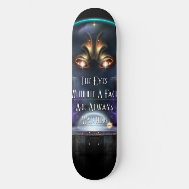 Eye's Without A Face Skateboard Deck (Front)