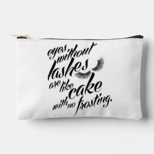 Eyes without lashes accessory pouch