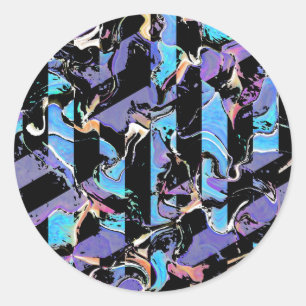 Eyesore classic round sticker