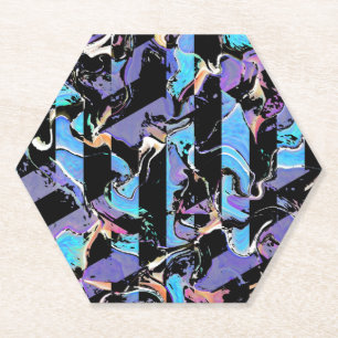 Eyesore paper coaster