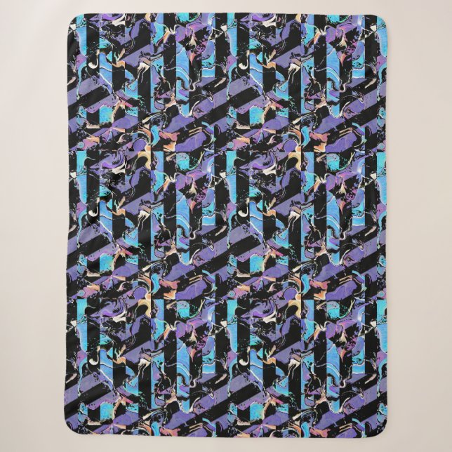 Eyesore  sherpa blanket (Front)
