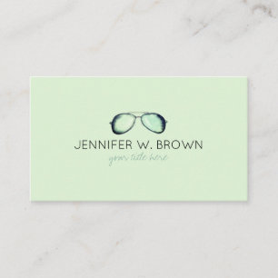Eyewear Specialist Glasses Spectacle Optic Business Card