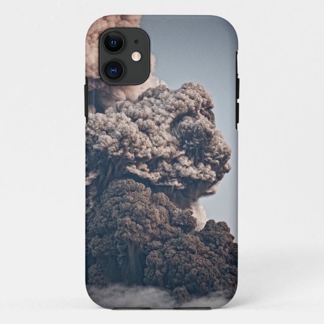 Eyjafjalljokull Volcanic Eruption Case-Mate iPhone Case (Back)
