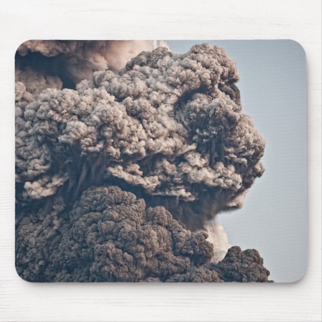 Eyjafjalljokull Volcanic Eruption Mouse Pad (Front)