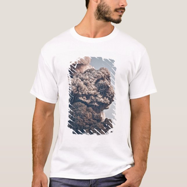Eyjafjalljokull Volcanic Eruption T-Shirt (Front)