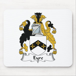 Eyre Family Crest Mouse Pad