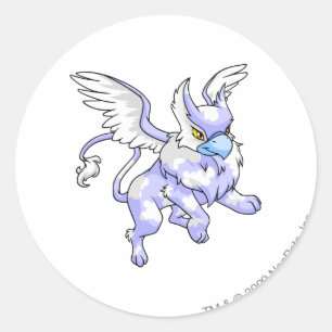 Eyrie Cloud Classic Round Sticker