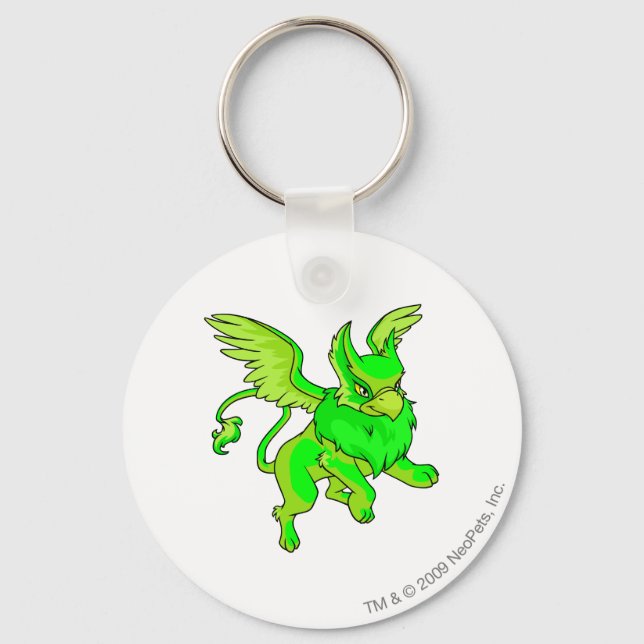 Eyrie Glowing Keychain (Front)