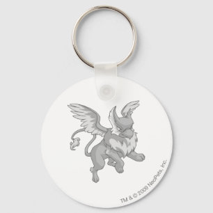 Eyrie Silver Keychain
