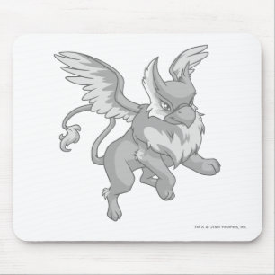 Eyrie Silver Mouse Pad