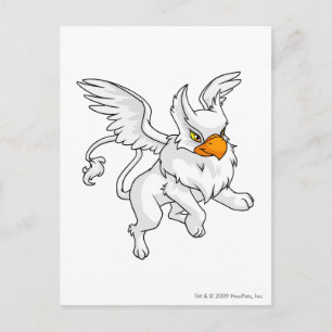 Eyrie White Postcard
