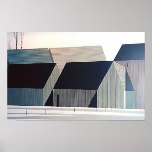Eyvind Earle - Barns - 1966; United States Poster