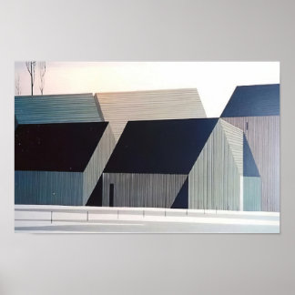 Eyvind Earle - Barns - 1966; United States Poster