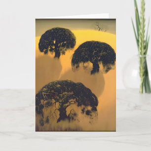 Eyvind Earle painting Card