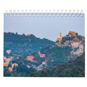 Eze Medieval Village, French Riviera Calendar