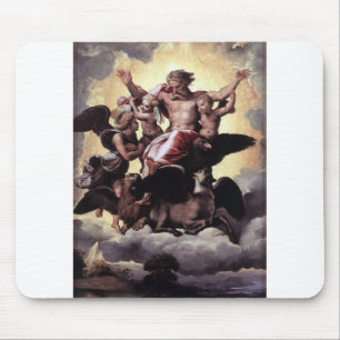 Ezekiel's Vision - Raphael - 1518 Mouse Pad