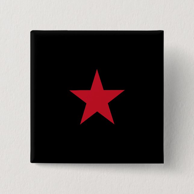 Ezln, Colombia flag 2 Inch Square Button (Front)