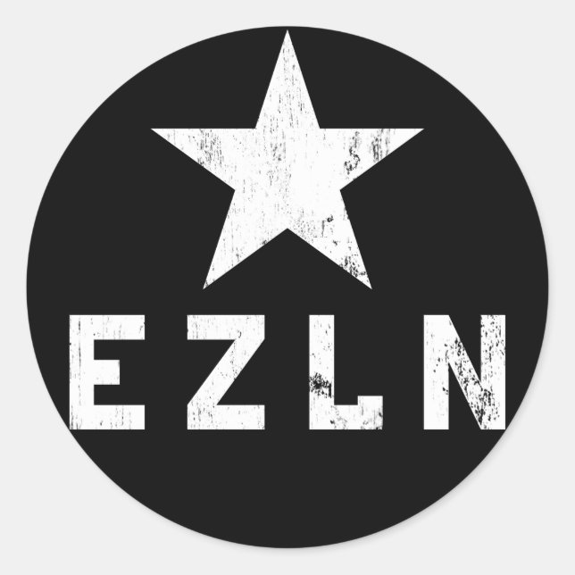 EZLN Zapatista Sticker (Front)