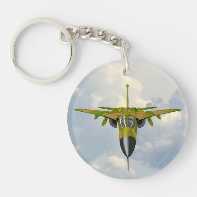F111 IN YOUR FACE KEYCHAIN (Front)