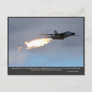 F111 Motivation Postcard