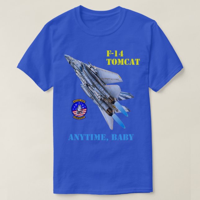 F14 Tomcat Anytime Baby 1  T-Shirt (Design Front)