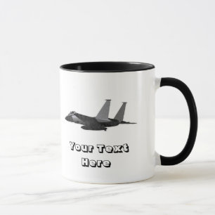 F15 Eagle Fighter Jet AirForce Aircraft Mug