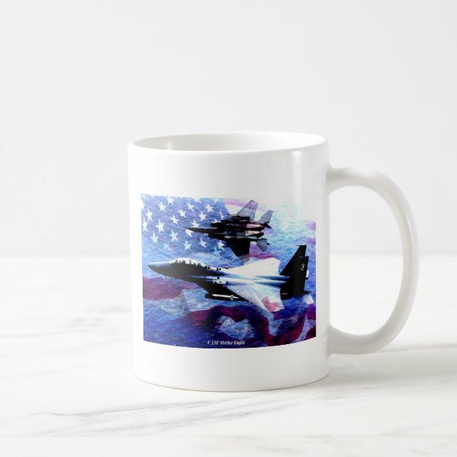 F15 Strike Eagle 1 Coffee Mug (Right)