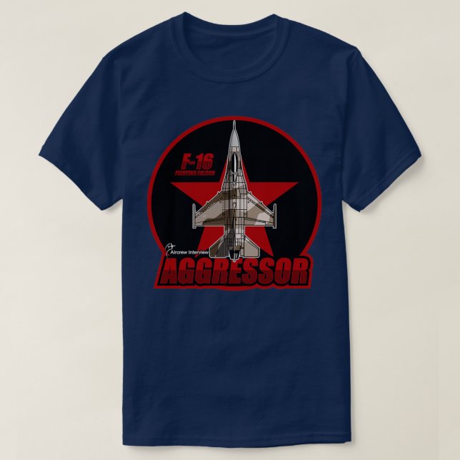 F16 Aggressor 2  T-Shirt (Design Front)