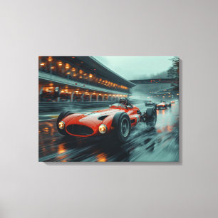 F1 Dreams 001 - Stretched Canvas Print