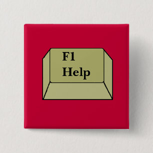 F1  HELP computer key - button