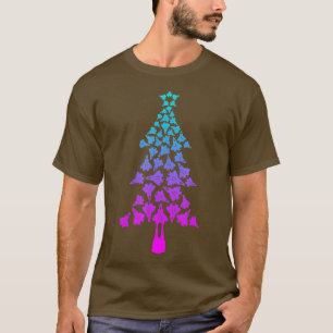 F22 Christmas ree Fighter Jets F22 Raptor Christma T-Shirt
