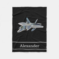 F22 Raptor Fighter Jet with Name