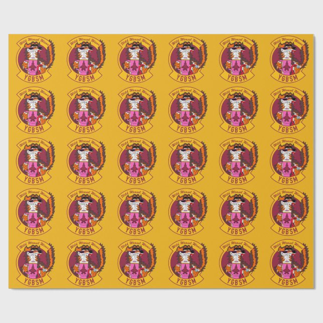 F35 Wild Weasel Wives Wrapping Paper (Flat)