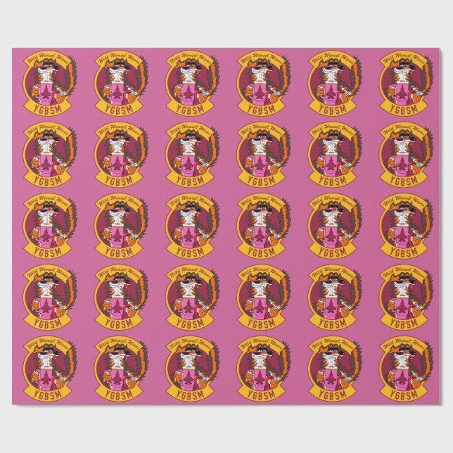 F35 Wild Weasel Wives Wrapping Paper (Flat)
