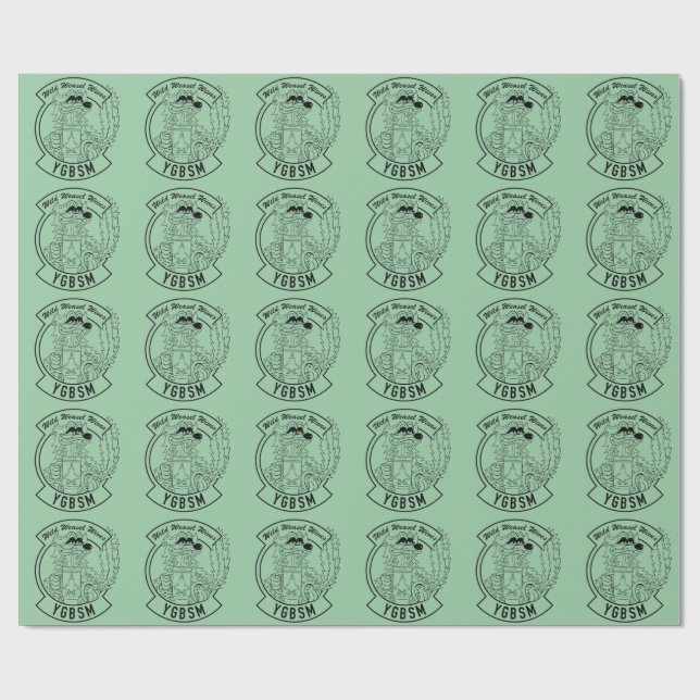 F35 Wild Weasel Wives Wrapping Paper (Flat)