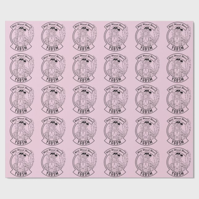F35 Wild Weasel Wives Wrapping Paper (Flat)