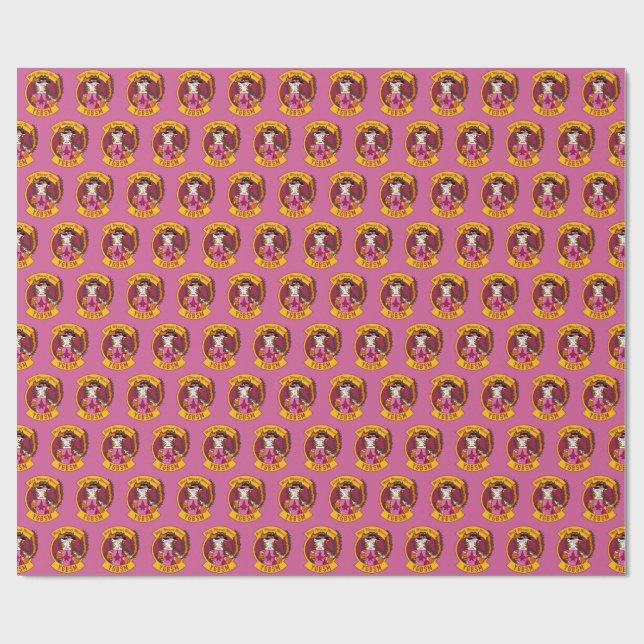 F35 Wild Weasel Wives Wrapping Paper (Flat)